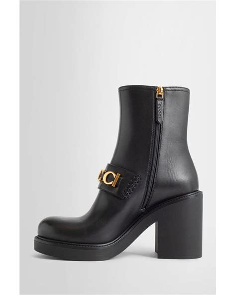 gucci black boots with studs|gucci boots black friday.